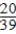 <strong>A mathematics class consists of 17 engineering majors E, 13 science majors S, and 9 liberal arts majors LA. Twelve of the engineering students, 3 of the science majors, and 3 of the liberal arts majors are female. What is the probability that a student selected at random is an engineering major or is a female F? </strong> A) Pr(E∪F) = B) Pr(E∪F) = C) Pr(E∪F) = D) Pr(E∪F) = E) Pr(E∪F) =