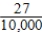 <strong>An unprepared student must take a 7-question, multiple-choice test that has 5 possible answers per question. If the student can eliminate 2 of the possible answers on the first 4 questions, and if she guesses on every question, what is the probability that she will answer every question correctly? </strong> A) Pr(all correct) = B) Pr(all correct) = C) Pr(all correct) = D) Pr(all correct) = E) Pr(all correct) =