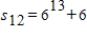 <strong>Write an expression that gives the requested term or sum. The sum of the first 12 terms of the geometric sequence with first term 6 and common ratio 7. </strong> A) B) C) D) E)