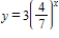 <strong>Is the function a growth exponential or decay exponential? </strong> A) growth exponential B) decay exponential