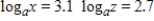 <strong>Evaluate the logarithm by using properties of logarithms and the following facts. Round your answer to two decimal places. </strong> A) 1.15 B) 8.37 C) 1.14 D) 0.40 E) 5.80