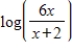 <strong>Write the expression as the sum or difference of two logarithmic functions containing no exponents. </strong> A) B) C) D) E) 