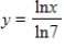 <strong>Use a change-of-base formula to rewrite the logarithm in terms of natural logarithms. </strong> A) B) C) D) E)