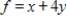 <strong>Solve the following linear programming problem. Maximize subject to </strong> A) 36 B) 9 C) 2 D) 15 E) 12