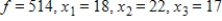 <strong>Suppose a primal minimization problem and its dual maximization problem were solved by using the simplex method on the dual problem. The final simplex matrix is given. Find the solution of the maximization problem. Use x<sub>1</sub>, x<sub>2</sub>, x<sub>3</sub> as the variables and f as the function. </strong> A) B) C) D) E)