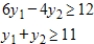 Write the dual maximization problem. Minimize subject to 