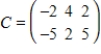 <strong>What is the order of matrices A, B, C, D, E? , , , , </strong> A) Matrix A is 2×2, matrix B is 3×2, matrix C is 2×3, matrix D is 3×3, matrix E is 5×2. B) Matrix A is 3×1, matrix B is 3×3, matrix C is 2×5, matrix D is 12×11, matrix E is 3×7. C) Matrix A is 2×2, matrix B is 2×3, matrix C is 3×2, matrix D is 3×3, matrix E is 2×5. D) Matrix A is 2×2, matrix B is 3×3, matrix C is 3×3, matrix D is 3×3, matrix E is 5×5. E) Matrix A is 1×2, matrix B is 3×2, matrix C is 2×3, matrix D is 12×3, matrix E is 3×2.