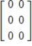 <strong>Write a zero matrix that is the same order as D. </strong> A) B) C) D) E) 