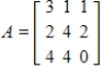 <strong>Write the transpose of matrix A. </strong> A) B) C) D) E)