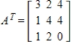 <strong>Write the transpose of matrix A. </strong> A) B) C) D) E)