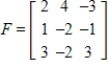<strong>Write the transpose of matrix F. </strong> A) B) C) D) E)