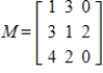 <strong>If matrix M has element , what is ? </strong> A) B) C) D) E)
