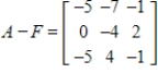 <strong>Use the following matrices to perform the indicated matrix operations, if possible. ; </strong> A) B) C) D) E)