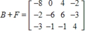 <strong>Use the following matrices to perform the indicated matrix operations, if possible. ; </strong> A) B) C) D) E) is undefined