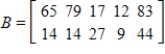 <strong>The tables below give the numbers of some species of threatened and endangered wildlife in the United States and in foreign countries in 2003. Write a matrix A that contains the number of each of these species in the United States in 2003 and a matrix B that contains the number of each of these species outside the United States in 2003. </strong> A) , B) , C) , D) , E) ,