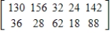 <strong>The tables below give the numbers of some species of threatened and endangered wildlife in the United States and in foreign countries in 2003. Find a matrix with the total number of these species. Assume that U.S. and foreign species are different. </strong> A) B) C) D) E) 