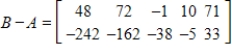 <strong>The tables below give the numbers of some species of threatened and endangered wildlife in the United States and in foreign countries in 2003. Let A represent the matrix that contains the number of each of these species in the United States in 2003 and B represent the matrix that contains the number of each of these species outside the United States in 2003. Find the matrix B - A. What do the negative entries in matrix B - A mean? </strong> A) The negative entries tell us that that particular species is extinct. B) The negative entries tell us how many more endangered or threatened species are in foreign countries. C) The negative entries tell us that there are more endangered or threatened species in foreign countries. D) The negative entries tell us that that particular species is extinct. E) The negative entries tell us how many more endangered or threatened species are in the United States.