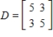<strong>Use the matrices to find CD, if possible. </strong> A) B) C) D) E) 