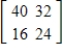 <strong>Use the matrices to find CD, if possible. </strong> A) B) C) D) E) 