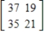 <strong>Use the matrices to find CD, if possible. </strong> A) B) C) D) E) 