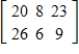 <strong>Use the matrices to find DE, if possible. </strong> A) B) C) D) E)