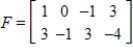 <strong>Use the matrices to find CF, if possible. </strong> A) B) C) D) E) CF is undefined.