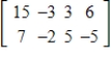 <strong>Use the matrices to find CF, if possible. </strong> A) B) C) D) E) CF is undefined.
