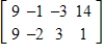 <strong>Use the matrices to find CF, if possible. </strong> A) B) C) D) E) CF is undefined.