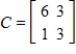<strong>Use the matrices to find EC, if possible. </strong> A) B) C) D) E) EC is undefined.