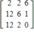 <strong>Use the matrices to find BA, if possible. </strong> A) B) C) D) E) BA is undefined.