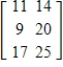 <strong>Use the matrices to find , if possible. </strong> A) B) C) D) E) is undefined.
