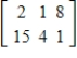 <strong>Use the matrices to find , if possible. </strong> A) B) C) D) E) is undefined.