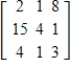 <strong>Use the matrices to find , if possible. </strong> A) B) C) D) E) is undefined.