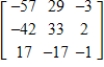 <strong>Use the matrices below. Perform the indicated operations. </strong> A) B) C) D) E) 