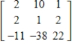 <strong>Use the matrices below. Perform the indicated operations. BA </strong> A) B) C) D) E) 