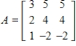 <strong>Use the matrices below. Perform the indicated operations. AI </strong> A) B) C) D) E)