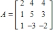 <strong>Use the matrices below. Perform the indicated operations. IA </strong> A) B) C) D) E)