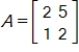 We have encoded messages by assigning the letters of the alphabet the numbers 1-26, with a blank assigned the number 27, and by using an encoding matrix A that converts the numbers to the coded message. To decode any message encoded by A, we must find the inverse of A, denoted by A<sup>-1</sup>, and multiply A<sup>-1</sup> times the coded message. Use this code and the given encoding matrix A to find the matrix that can be used to decode the given message. ​ Code matrix is ​   The message is ​ 138, 59, 72, 29, 143, 58, 57, 24, 101, 44 ​