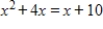 <strong>Solve the equation . </strong> A) B) C) D) E)