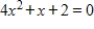 <strong>Solve the equation by using the quadratic formula. Give real solutions only. </strong> A) B) C) D) no real solutions E)