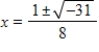 <strong>Solve the equation by using the quadratic formula. Give real solutions only. </strong> A) B) C) D) no real solutions E)
