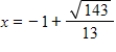 <strong>Find the exact real solutions of the equation , if they exist. </strong> A) and B) and C) and D) and E) Real solutions do not exist.
