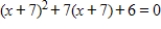 <strong>Solve the equation below using quadratic methods. </strong> A) B) C) D) E)