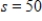 <strong>The amount of airborne particulate pollution p from a power plant depends on the wind speed s, among other things, with the relationship between p and s approximated by . Find the value of s that will make . </strong> A) B) C) D) E)