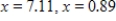 <strong>Use a graphing utility to approximate the solutions to . Round your answers to two decimal places. </strong> A) B) C) D) E)