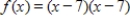 <strong>Factor the function . </strong> A) B) C) D) E)