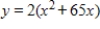 <strong>When a stone is thrown upward, it follows a parabolic path given by a form of the equation . If represents ground level, find the equation of a stone that is thrown from ground level at and lands on the ground 130 units away if the stone reaches a maximum height of 130 units. </strong> A) B) C) D) E)