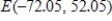 <strong>The supply function for a product is , while the demand function for the same product is . Find the market equilibrium point E(q, p). Round your final answer to two decimal places. </strong> A) B) C) D) E)