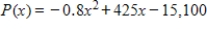 <strong>Form the profit function for the cost and revenue functions, where the total costs and total revenues are given by and . </strong> A) B) C) D) E)