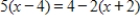<strong>Solve the equation. </strong> A) B) 28 C) D) E) 7